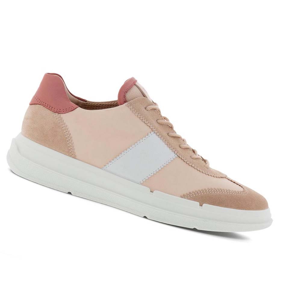 Ecco Soft X Retro-inspired Fritidssko Dame Rosa Brune | NO 85YXF